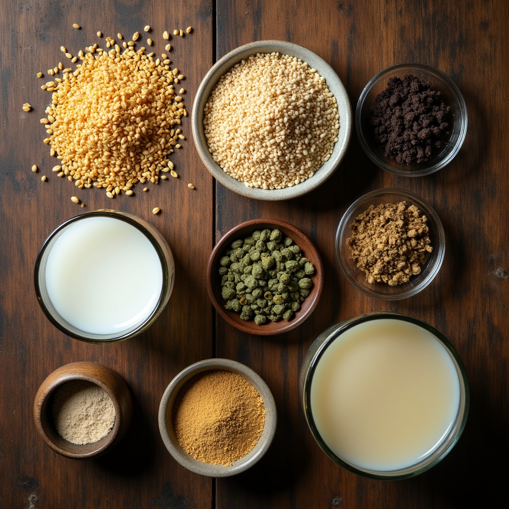 Ingredientes para cerveza artesanal: malta, lúpulo y levadura
